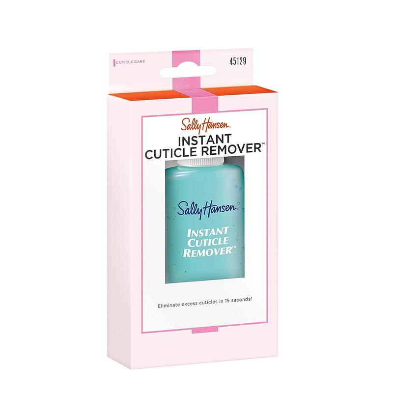 Sally Hansen Instant Cuticle Remover, Nail Treatment, Fast Drying, Contains Aloe and Chamomile