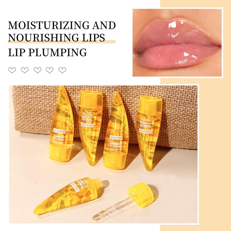 Turmeric Lip Plumping, 1 Count Lip Plumper, Lip Plumping Gel, Naturium Lip Balm, Moisturizing Lip Oil, Hydrating Gentle Comfort Daily Skincare Products