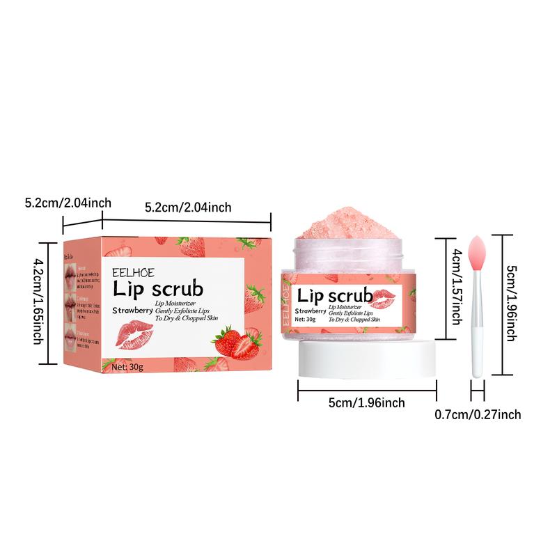 EELHOE Hydra Peach Lip Scrub, Lighten Lip Lines, Remove Dead Skin, Moisturize And Tender Lip Scrub Skincare Comfort