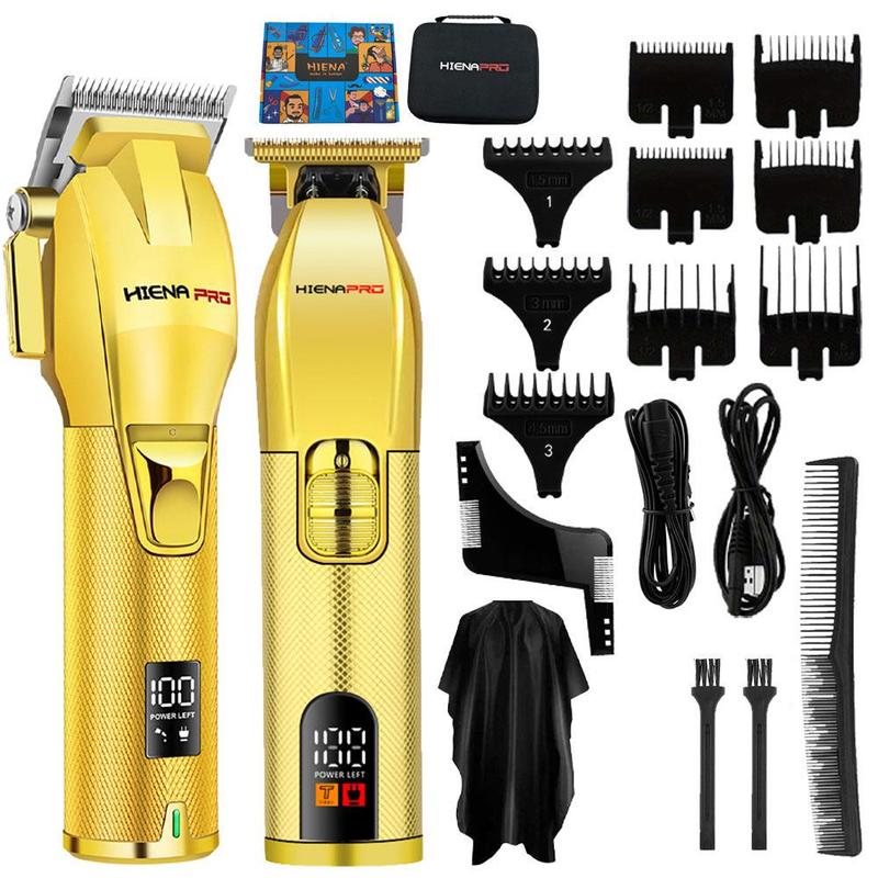 Professional Hair Clipper Set, 1 Set Wireless Hair Trimmer Kit, Hair Clipper Set for Men, Barber Clipper, Great for Stylists Barber Salon Home Use