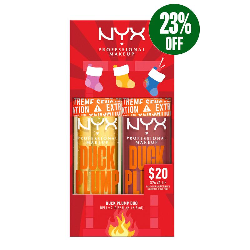 Duck Plump Plumping Lip Gloss Duo, NYX Professional Makeup