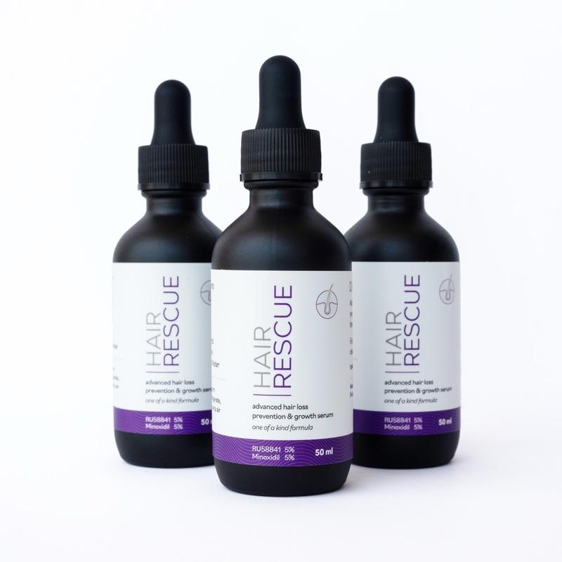 Hair Rescue | 150 Day Supply - Advanced Hair Loss Prevention and Growth Serum - Haircare Minoxidil Derma Comfort