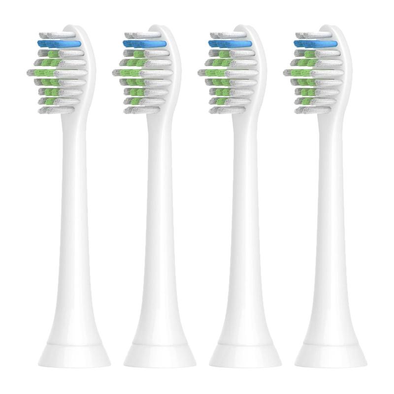 Replacement Brush Heads For Electric Toothbrush, 4 Counts Toothbrush Heads Compatible With Philips Sonicare