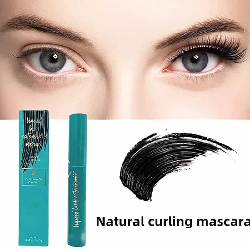 Mascara Liquid for Thrive Lash Extensions Mascara-Brynn Thick and Slender, Long-Lasting & Smudge-Proof, Waterproof and Sweatproof(Black 10.7g 0.38 OZ)