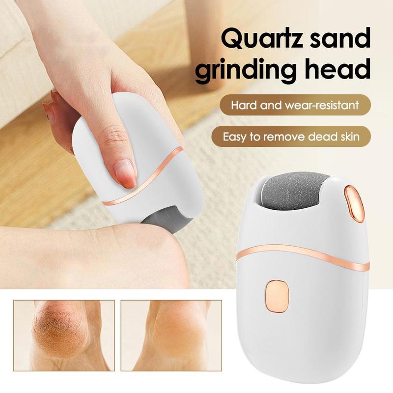 Electric Foot File, 1 Box Rechargeable Foot Callus Remover, 2 Speed Adjustment Foot File Tool, Professional Pedicure Tool for Home & Salon Use