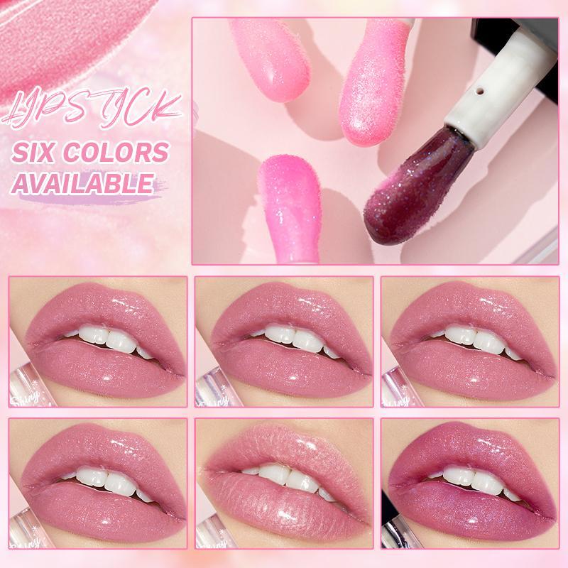 Color Changing Lip Gloss Set, 6 Counts set Moisturizing Lip Stick, Mirror Glossy Lip Glaze, Plumping Lip Stain for Girls & Women, Lip Makeup Products, Gift for Girlfriend