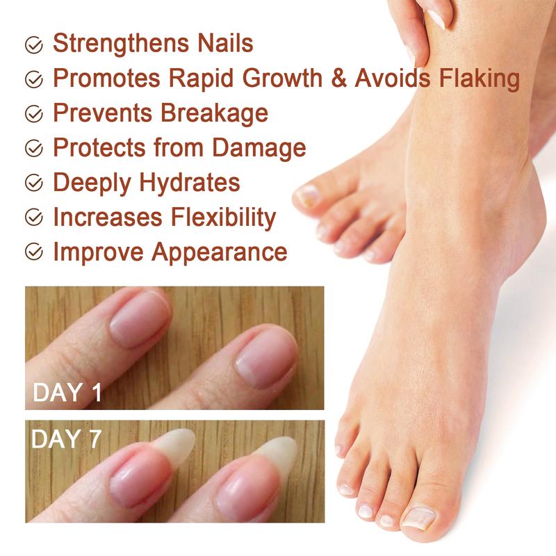 jaysue 7 Day Repair Serum, nourishes nails to prevent breakage, improves manicure appearance, anti-fungal soothing oil