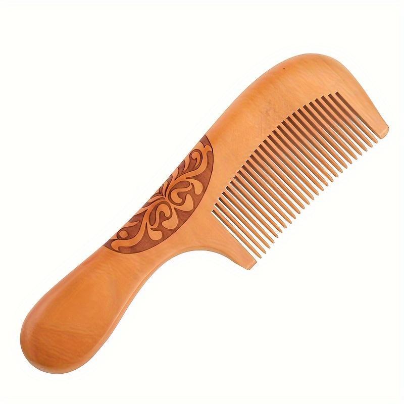 Wooden Hair Comb Set, 4 Counts set Mixed Style Hair Styling Hairdressing Comb, Professional Hair Styling Tool for Women & Men