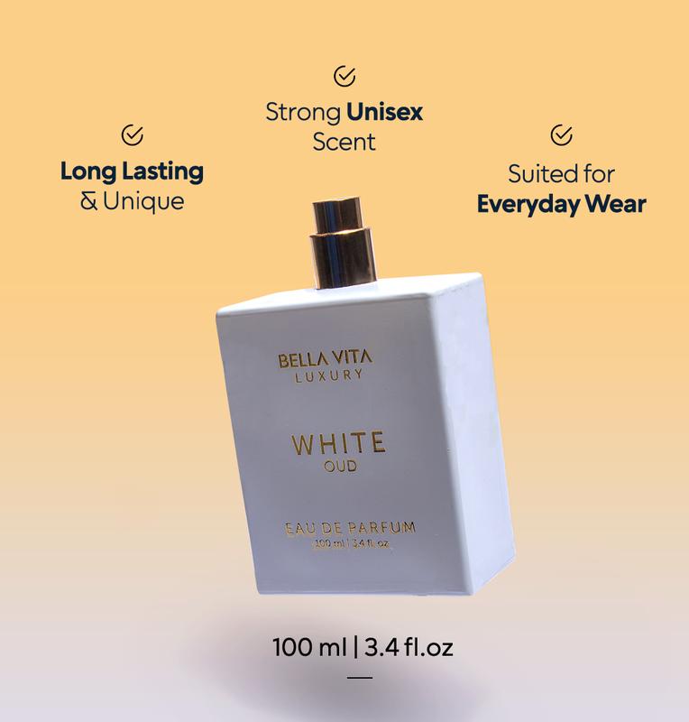 BellaVita Luxury's Too Sweet Too Sexy | 2x100ml Perfumes | Honey Oud & White Oud | Perfume for Men & Women | Long Lasting | Eau De Parfum