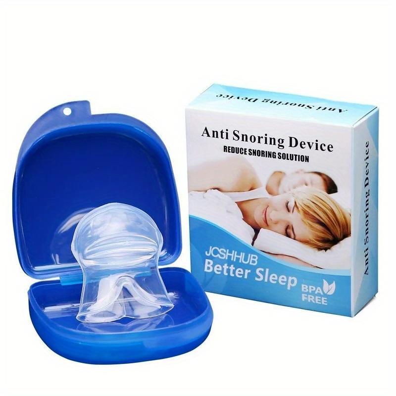 Anti Snoring Device, 1 Box Medical Silicone Anti Snore Device for Christmas Gift, Nasal & Oral Care Product for Women & Men