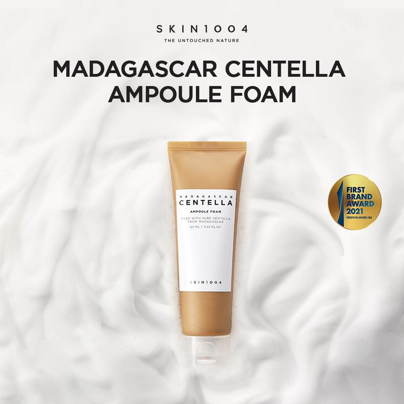 [SKIN1004 Official Shop] Madagascar Centella Ampoule Foam 125ml, Comfort Facial Cleansing Skincare Deep Soothing Squeeze Skin Repair