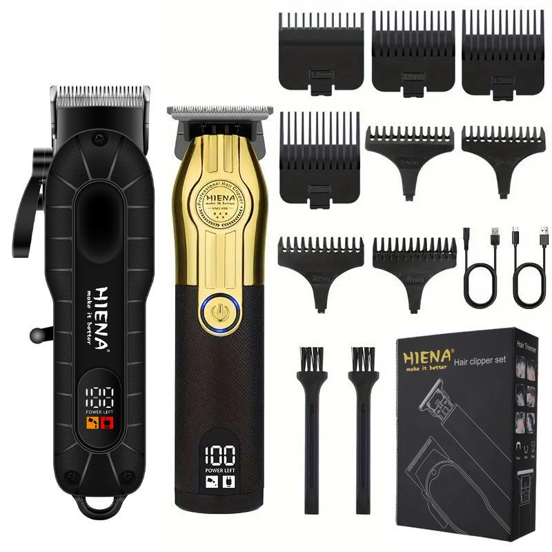 Professional Cordless Hair Clipper Set, 1 Box Men's USB Charging Hair Clipper and Trimmer Set, Beard Trimmer, Great Gift for Men