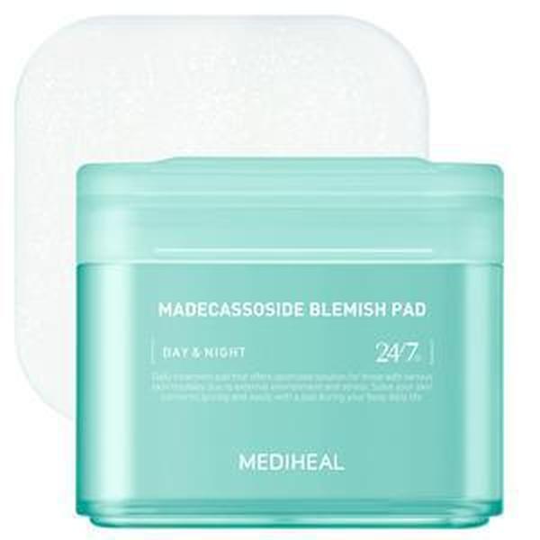 Mediheal Madecassoside Blemish Pad 100 Pads Acne Serum Skincare Daily Skin Repair Intensive Moisturize