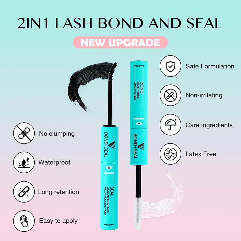 VAVALASH Wide Ultra-thin Invisible Lash Band, Ivy Daily Natural Individual Cluster Lash Kit, Pixie Manga Lash, Diva Fuffly Magic Clusters, Beginner Friendly,  Waterproof Lash bond For Girls Beauty Makeup At Home Eyelashes Cosmetic