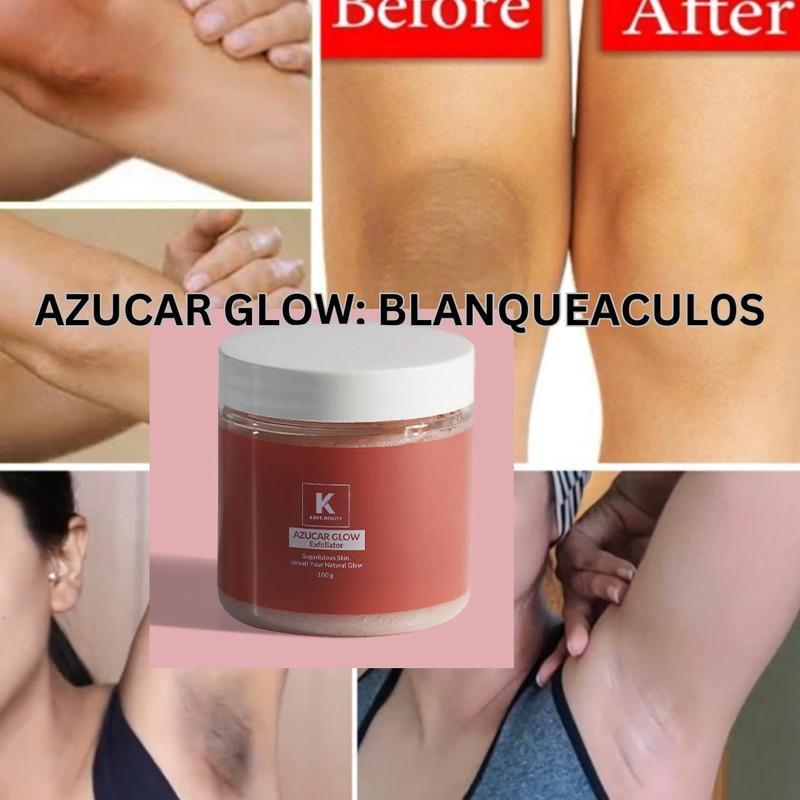 BLANQUEADOR YEXFOLIANTE,Sugar Facial Scrub for Smoother, Glowing Skin