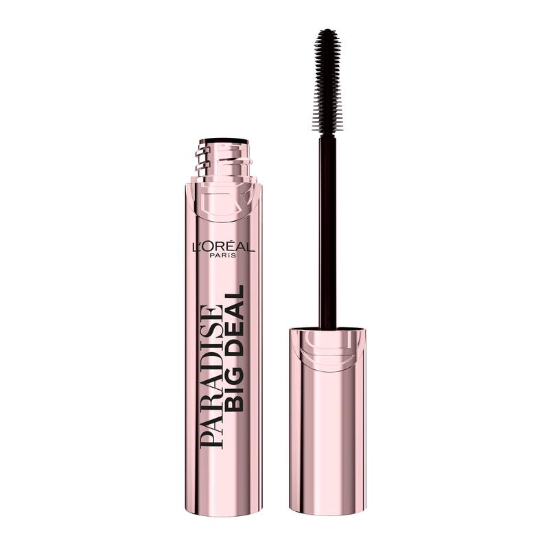 Paradise Big Deal Mascara, Volumizing and Lengthening Mascara, Buildable, Clump Resistant, L'Oreal Paris