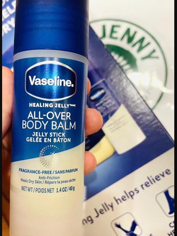 Vaseline Body Balm Stick For Dry Skin Relief Unscented Targeted Healing for Hard-to-Reach Spots 1.4 oz