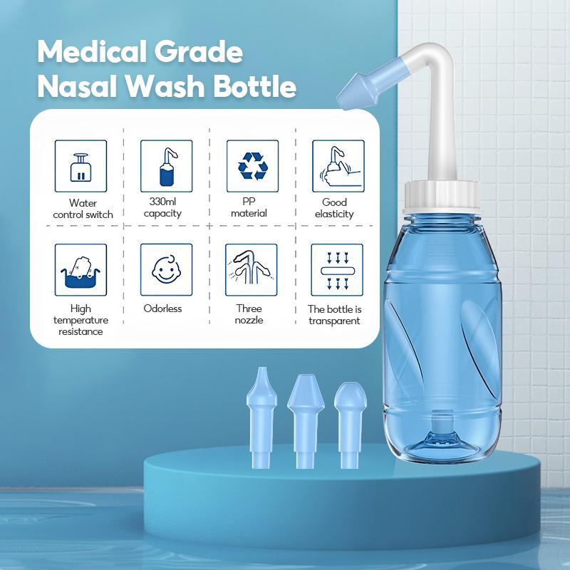 Nasal Wash Bottle , Portable Nasal Wash Bottle, Nasal Wash Cup, Nasal Rinse Bottle, Nose Cleaner, Nasal Aspirator