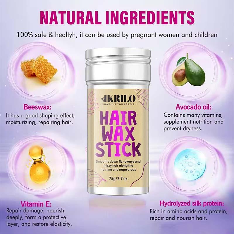 Hair Wax Stick, Hair Styling Wax Stick, Smooths Hair Wax Stick, Professional Hair Styling Product For Women & Men