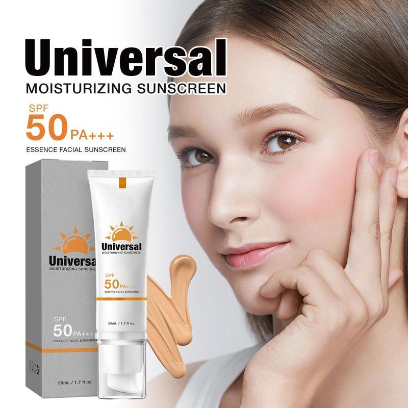 2 PACK Tinted Sunscreen for Face, sunscreen to prevent sunburn and tanning Protector Solar Con Color Anti-Sunburn & Moisturizing, SPF 50 Guard, Perfect for Summer Season, Effective Anti-Aging Protection - Your Ultimate Sun Care Solution. Facial Skincare