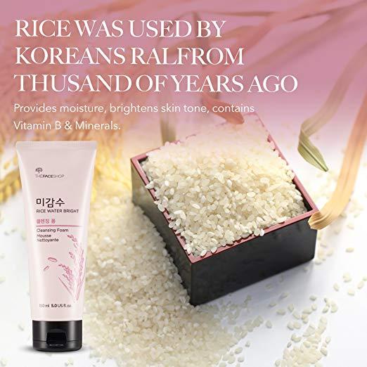 RICE WATER BRIGHT FOAMING CLEANSER