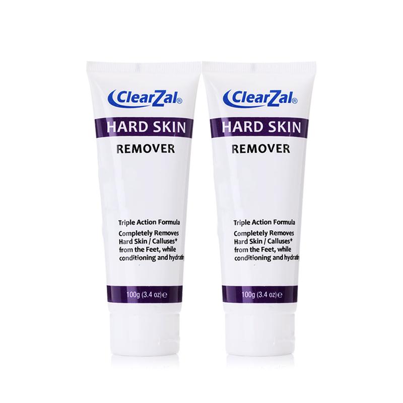 CLEARZAL HARD SKIN Hand Peeling ,dryskin,Hydrating Moisturizing Exfoliating Cream. Exfoliating cream for all skin types on hands, feet and body,peeling skin 100g ，Urea, salicylic acid, aloe vera formula