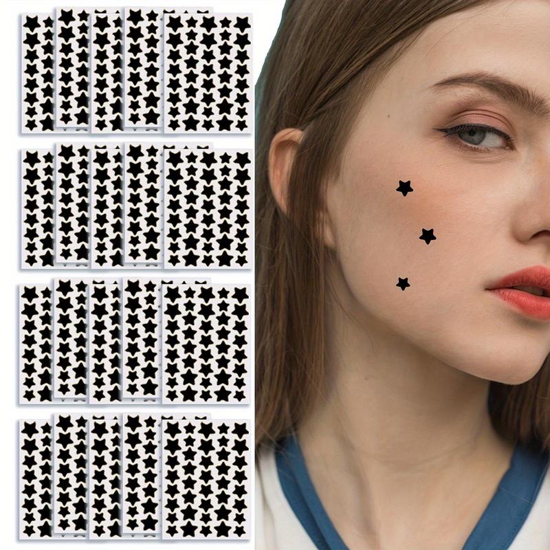 Star Shaped Acne Patches, 240pcs pack Acne Cover Patches, Hydrocolloid Pimple Patches, Skin Care Products for Women & Men