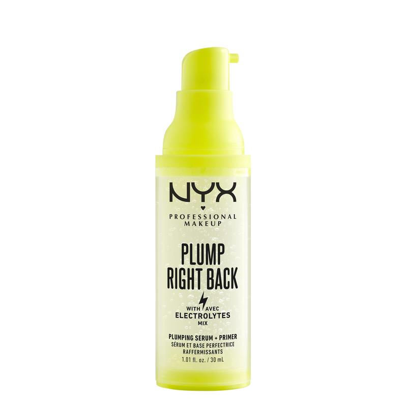 Plump Right Back Plumping Serum & Primer, With Hyaluronic Acid, NYX Professional Makeup