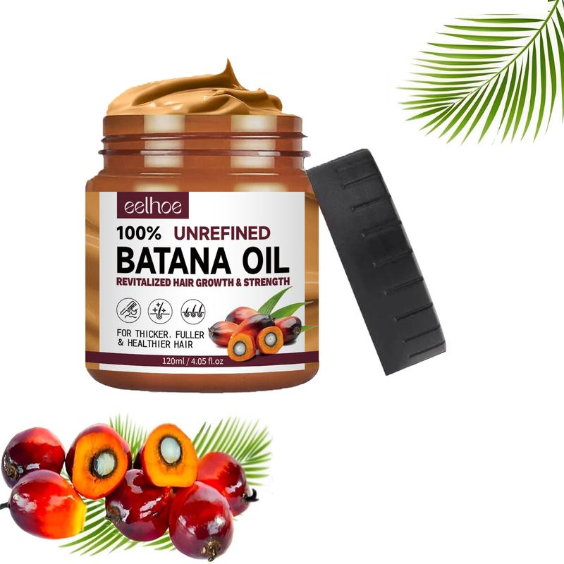 Batana Oil for Hair Growth, Pure Batana Hair Oil, Raw Batana Butter Prevent Hair Loss Natural Hair Growth Oil and Conditioner