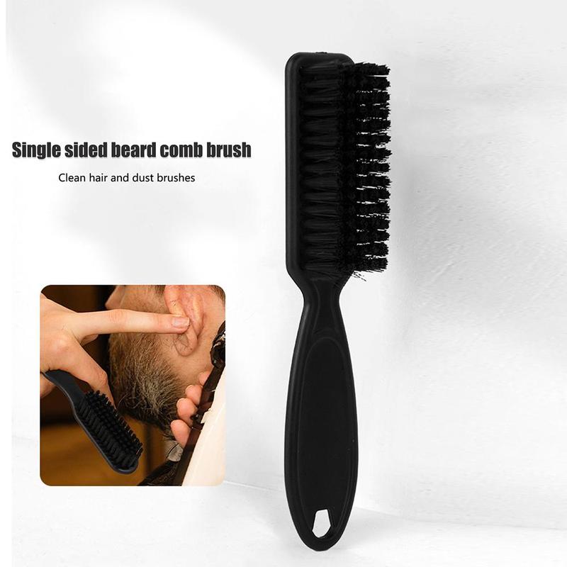 Portable Beard Brush, 1 Count Soft Bristle Hair Comb for Men, Beard Shaving Comb, Mustache Shaving Tool, Hair Styling Tools, Christmas Gift