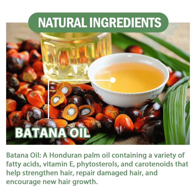 Batana Oil Hair Care Oil, Hair Care & Styling Product for Dry & Damaged Hair, Moisturizing Hair Oil for Women & Men