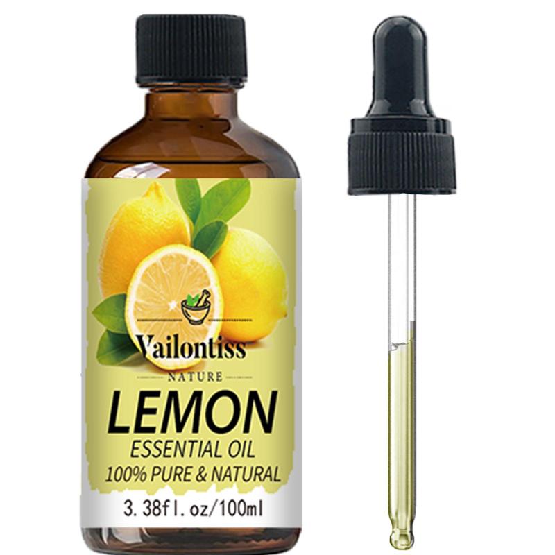 Lemon Essential Oil Moisturize, Calf Muscle Massage Oil, Body Care Oil For Women & Men