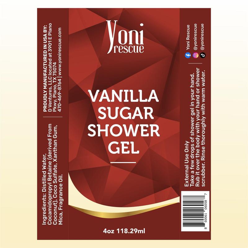 Vanilla Sugar Trio Bundle - Shower Gel + Body Oil + Sugar Scrub