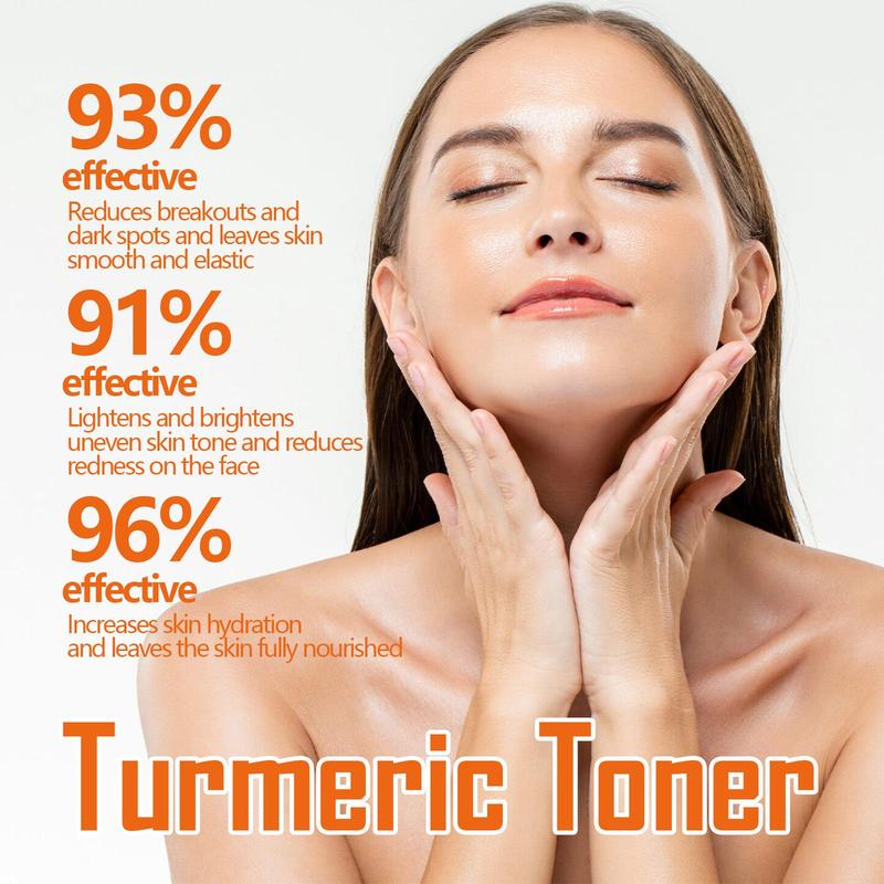 Turmeric Facial Toner, Deep Moisturizing & Nourishing Facial Toning Lotion, Facial Care Product for Women & Men