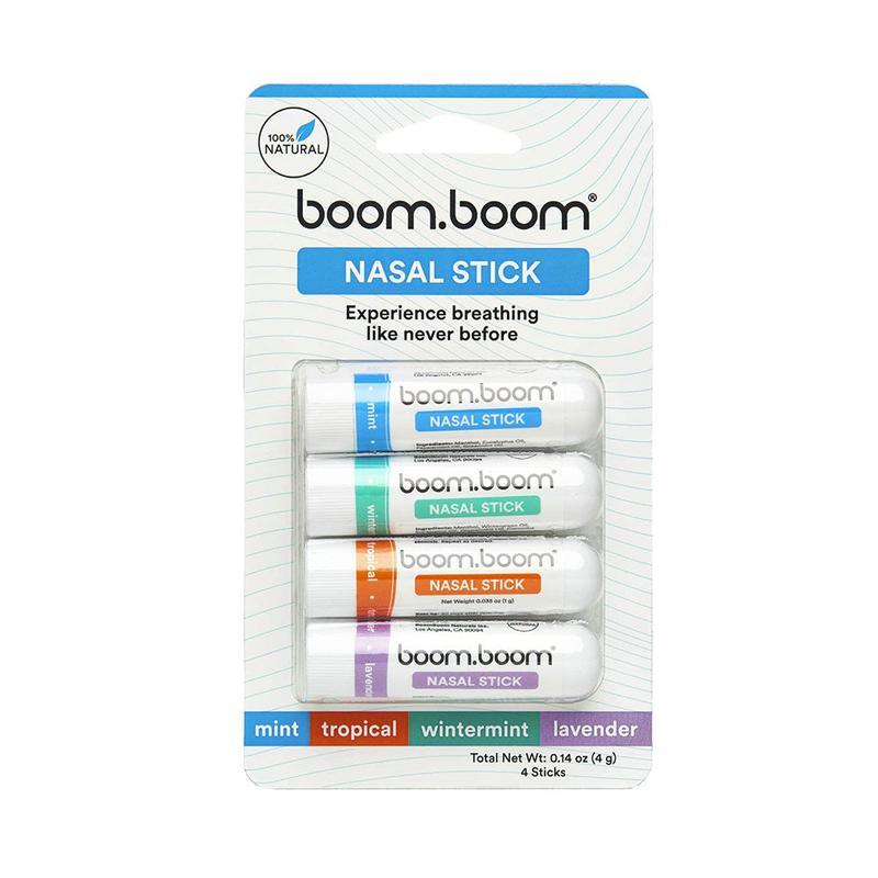 2X Nasal Comfort Cleansing boom boom nasal boost focus multi-flavor combo pack nasal breathe vapor stick