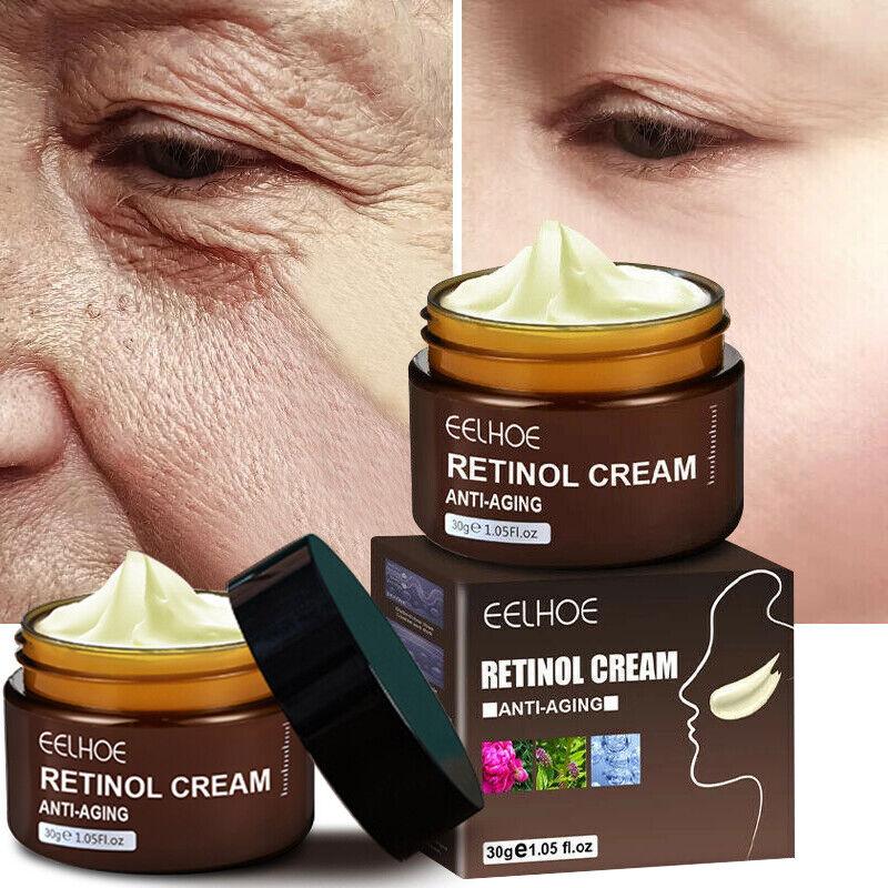 Retinol cream anti-wrinkle anti-aging firming skin deep moisturizing hydrating moisturizer skin care anti-aging transparent Arbutin Hyaluronic