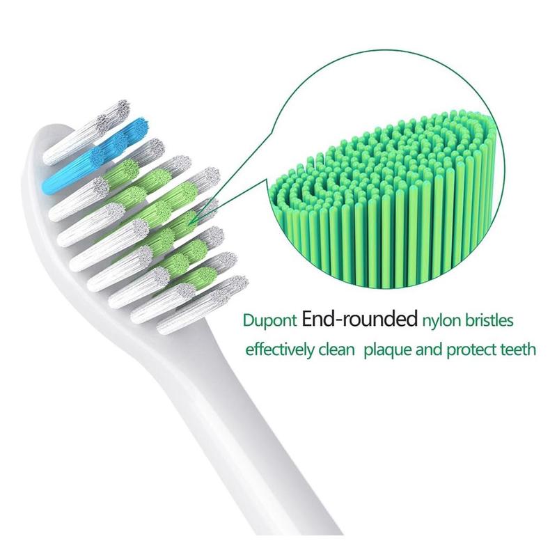 Replacement Brush Heads For Electric Toothbrush, 4 Counts Toothbrush Heads Compatible With Philips Sonicare