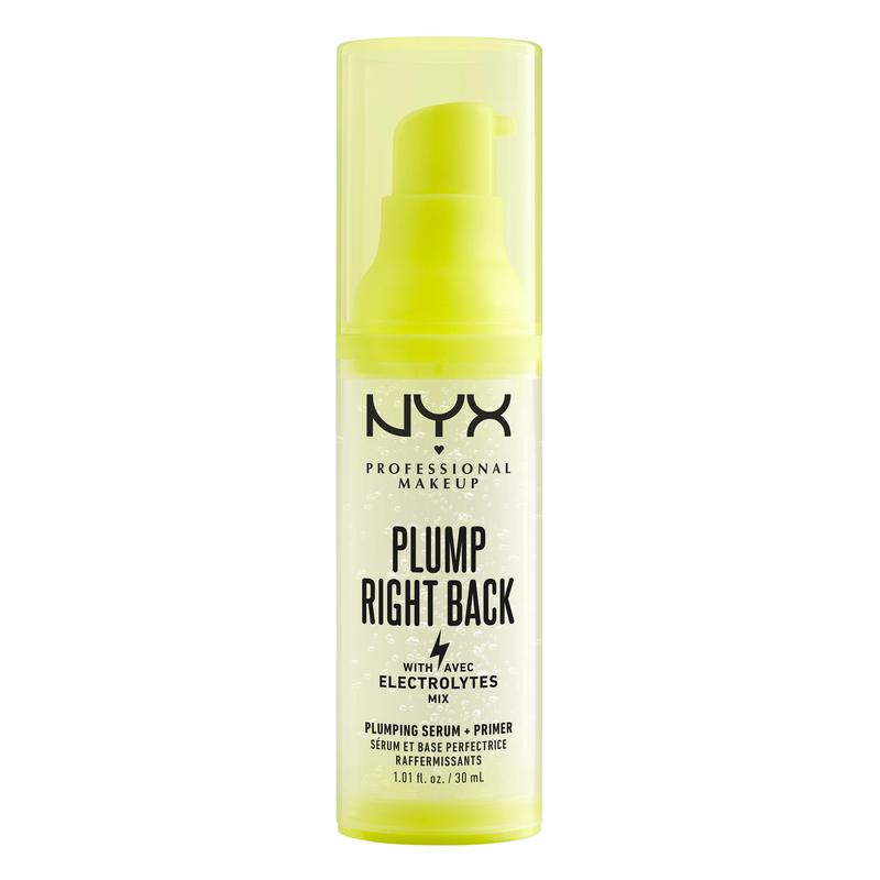 Plump Right Back Plumping Serum & Primer, With Hyaluronic Acid, NYX Professional Makeup