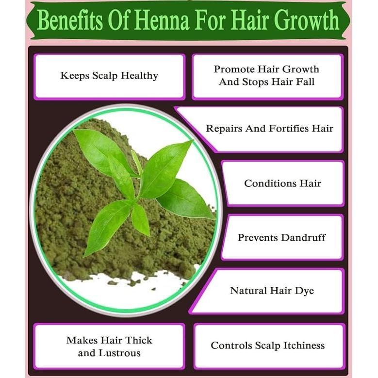 Henna Powder - 250 Grams | 100% Pure Natural Organic Henna Powder For Hair Dye - Red Henna Hair Color, Best Red Henna For Hair