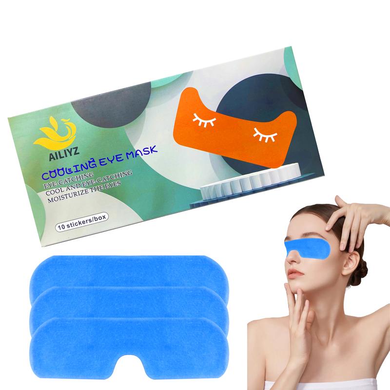 AILIYZ Eye Care Patch 10 counts Eye Pads for & Tired Eyes & Dry Eyes Eye Cooling Pads for Puffy Eyes, Office Eye Relief & Refresh Refresh and Revitalize Tired Eyes