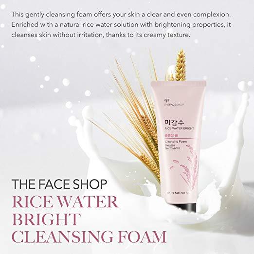 RICE WATER BRIGHT FOAMING CLEANSER