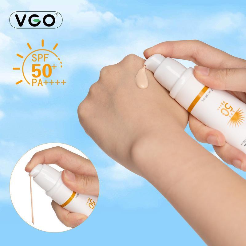 VGO-Hydrating Clear Sunscreen Spray  SPF50+++  Quick film-forming Lightweight and moisturizing Easy to spread-A Facial Skincare