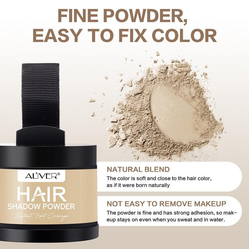 Hairline Powder, 4g Waterproof  Hair Line Shading Powder, Natural Hairline Covering Powder, Invisible Hairline Concealer Powder, Makeup Powder, Cosmetic Beauty Supplies for Women & Girls