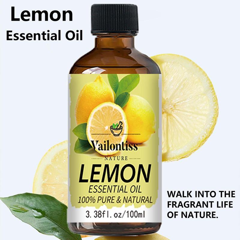 Lemon Essential Oil Moisturize, Calf Muscle Massage Oil, Body Care Oil For Women & Men