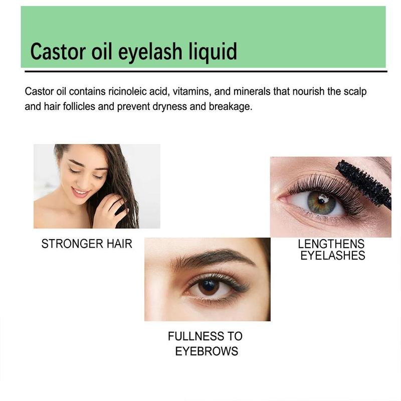 Christmas Organic Eyelash Oil, Natural Eyelash Strengthen Serum, Eyelash Extension Serum