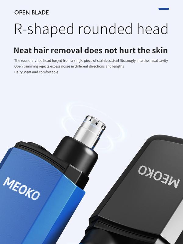 Electric Nose Hair Trimmer Stainless Waterproof Comfort