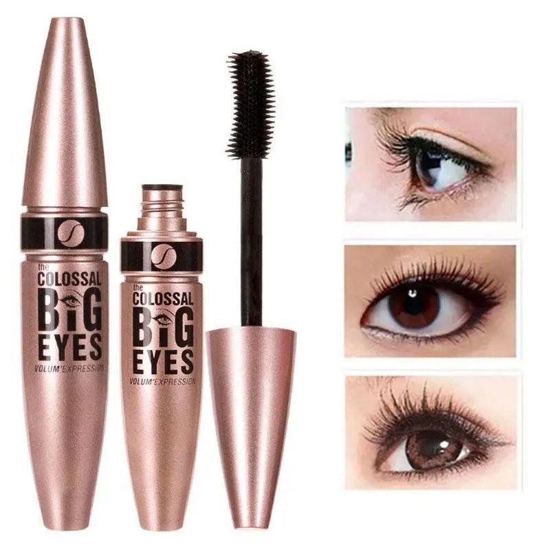 Waterproof Mascara, Long Lasting Quick Drying Eyelash Extensions Volume Building Mascara, Eye Lashes Lengthening Volumizing Curling Mascara Stick, Eye Makeup Products