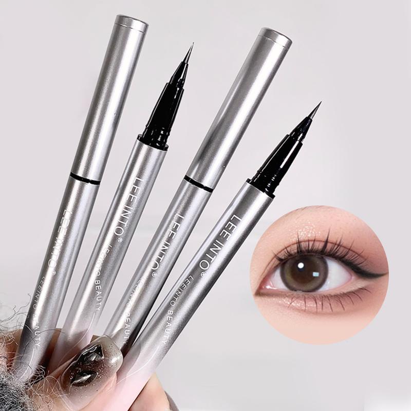 Waterproof Eyeliner Pen (2pcs), Long Lasting Eyeliner Pencil with Precise Flexible Tip & Comfortable Grip, Professional Eye Makeup Tool, Easy To Apply for Eye Makeup