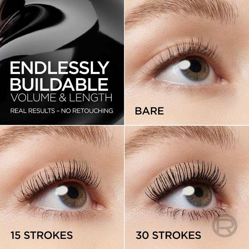 Paradise Big Deal Mascara, Volumizing and Lengthening Mascara, Buildable, Clump Resistant, L'Oreal Paris