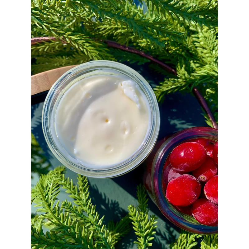 Winter Cranberry Whipped Tallow Body Butter - Moisturizer